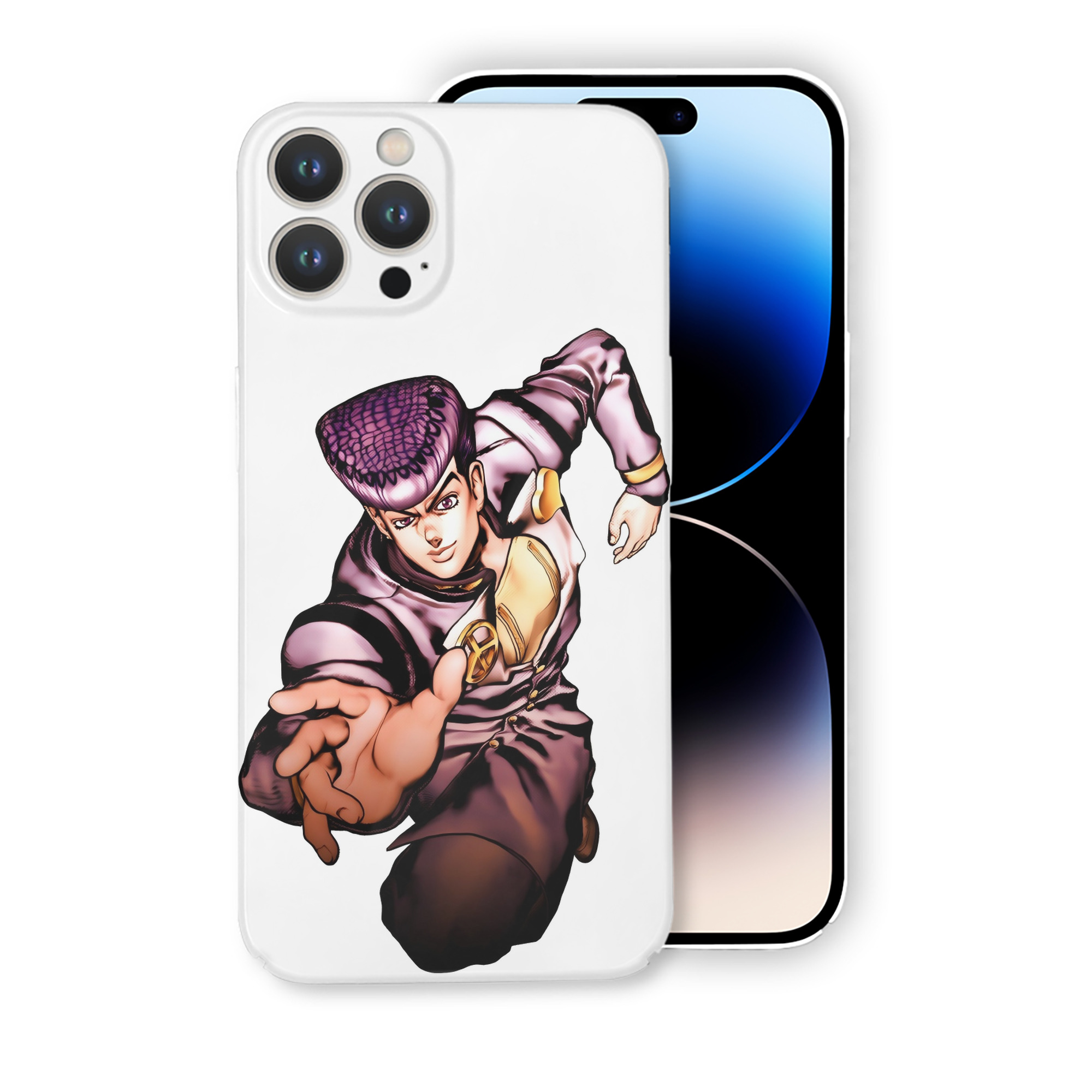 （画像用） ジョジョの奇妙な冒険 ひがしかた じょうすけ JoJo's Bizarre Adventure Higashikata Josuke 【iPhone 14シリーズ対応】ハードケース